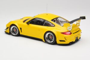Porsche 911 997 GT3 R Street Racing Jaune Minichamps 1:18 151108902 Métal Moulé — image 5 sur 6