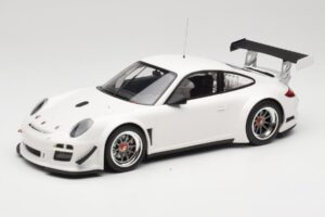 Porsche 911 997 GT3 R Street Blanc Minichamps 1:18 151108900 Métal Moulé
