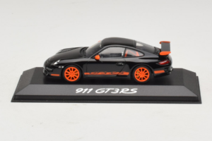 Porsche 911 997 GT3 RS Noir Orange Minichamps 1:43 WAP02012817 Métal Moulé
