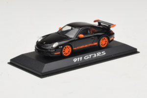 Porsche 911 997 GT3 RS Noir Orange Minichamps 1:43 WAP02012817-R1 Métal Moulé — image 2 sur 4
