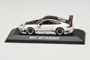 Porsche 911 997 GT3 RS Blanc Minichamps 1:43 WAP0203018 Métal Moulé