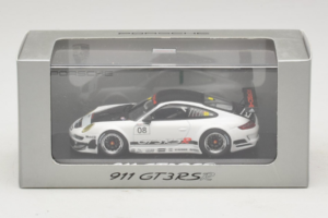 Porsche 911 997 GT3 RS Blanc Minichamps 1:43 WAP0203018 Métal Moulé — image 4 sur 4
