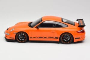 Porsche 911 997 GT3 RS Orange Minichamps 1:18 155062122 Métal Moulé — image 3 sur 6