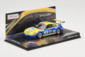 Porsche 911 997 GT3 RSR #3 24 Hours Nurburgring 2008 Minichamps 1:43 437087803 Métal Moulé — image 2 sur 4