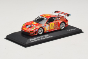 Porsche 911 997 GT3 RSR #75 O. Young / P. Hesnault 24 Hours of Le Mans 2009 Minichamps 1:43 400096975 Métal Moulé — image 2 sur 4