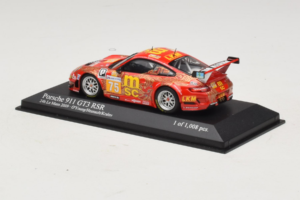 Porsche 911 997 GT3 RSR #75 O. Young / P. Hesnault 24 Hours of Le Mans 2009 Minichamps 1:43 400096975 Métal Moulé — image 3 sur 4