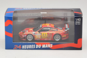Porsche 911 997 GT3 RSR #75 O. Young / P. Hesnault 24 Hours of Le Mans 2009 Minichamps 1:43 400096975 Métal Moulé — image 4 sur 4