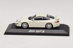 Porsche 911 997 GT3 Blanc Minichamps 1:43 WAP02012016 Métal Moulé