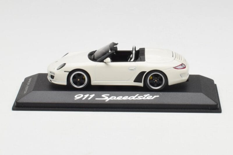 Porsche 911 997 Speedster Blanc Minichamps 1:43 WAP0200290B Métal Moulé