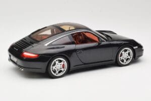 Porsche 911 997 Targa Noir Norev 1:18 187506 Métal Moulé — image 3 sur 8