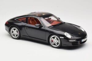 Porsche 911 997 Targa Noir Norev 1:18 187506 Métal Moulé — image 6 sur 8