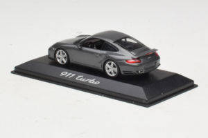 Porsche 911 997 Turbo Grey Metallic Minichamps 1:43 WAP02013116 Métal Moulé — image 3 sur 4