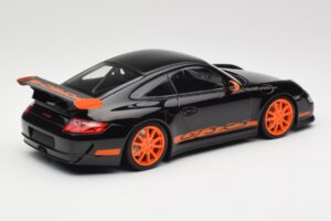 Porsche 911 997.1 GT3 RS Noir Minichamps 1:18 155062121 Métal Moulé — image 2 sur 6