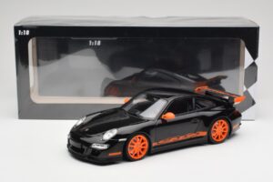 Porsche 911 997.1 GT3 RS Noir Minichamps 1:18 155062121 Métal Moulé — image 6 sur 6