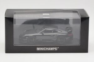 Porsche 911 997.2 GT2 RS Noir avec Jantes Noires Minichamps 1:43 400069404 Métal Moulé — image 4 sur 4