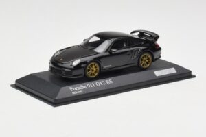 Porsche 911 997.2 GT2 RS Noir avec Jantes Dorées Minichamps 1:43 400069402 Métal Moulé — image 2 sur 4