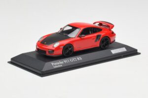 Porsche 911 997.2 GT2 RS Rouge avec Jantes Noires Minichamps 1:43 400069407 Métal Moulé — image 2 sur 4