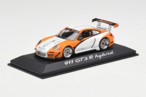 Porsche 911 GT3 R Hybrid 997.2 Presentation White Orange Minichamps 1:43 WAP0201170B Métal Moulé — image 2 sur 4