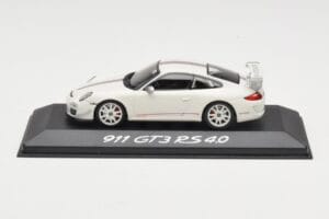Porsche 911 997.2 GT3 RS 4.0 Blanc Minichamps 1:43 WAP0200010C Métal Moulé