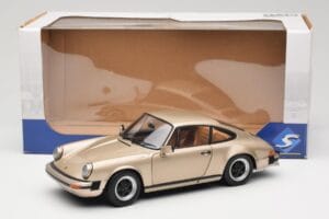Porsche 911 Carrera 3.2 Bronze Solido 1:18 S1802602 Métal Moulé — image 8 sur 8