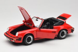 Porsche 911 SC Cabriolet Rouge Minichamps 1:18 100063030 Métal Moulé — image 2 sur 8