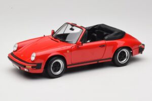 Porsche 911 SC Cabriolet Rouge Minichamps 1:18 100063030 Métal Moulé