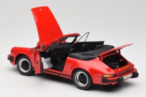 Porsche 911 SC Cabriolet Rouge Minichamps 1:18 100063030 Métal Moulé — image 5 sur 8