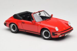 Porsche 911 SC Cabriolet Rouge Minichamps 1:18 100063030 Métal Moulé — image 6 sur 8