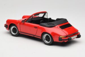 Porsche 911 SC Cabriolet Rouge Minichamps 1:18 100063030 Métal Moulé — image 7 sur 8