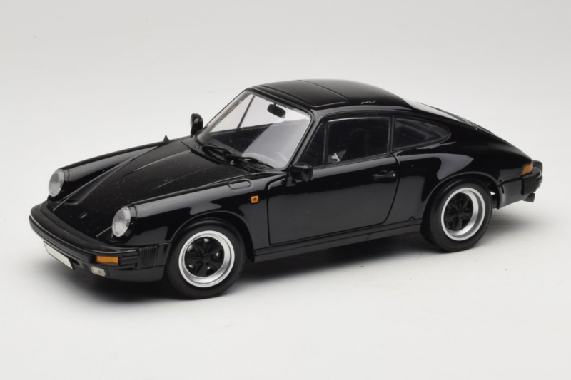 Porsche 911 Carrera 3.2 Noir Minichamps 1:18 100063060-R1 Métal Moulé