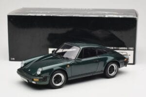 Porsche 911 Carrera Green Metallic Minichamps 1:18 100063022 Métal Moulé — image 8 sur 8