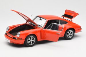 Porsche 911 Carrera RS 2.7 Orange AUTOart 1:18 78057 Métal Moulé — image 2 sur 8
