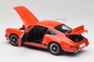 Porsche 911 Carrera RS 2.7 Orange & Bandes Noires AUTOart 1:18 78054 Métal Moulé — image 5 sur 8