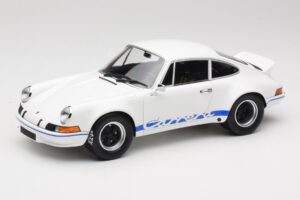 Porsche 911 Carrera RSR Group 4 GT Blanc & Bleu 1973 Minichamps 1:18 107065020 Métal Moulé