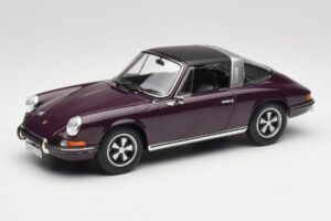 Porsche 911 E Targa Violet Norev 1:18 187644 Métal Moulé — image 2 sur 7