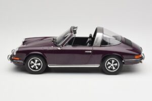 Porsche 911 E Targa Violet Norev 1:18 187644 Métal Moulé — image 4 sur 7