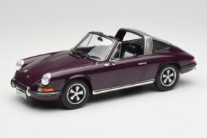 Porsche 911 E Targa Violet Norev 1:18 187644 Métal Moulé