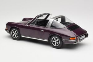 Porsche 911 E Targa Violet Norev 1:18 187644 Métal Moulé — image 6 sur 7