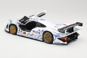 Porsche 911 GT1 #25 Porsche AG U. Alzen / J. Muller / B. Wollek 24 Hours of Le Mans 1998 Maisto 1:18 56052 Métal Moulé — image 5 sur 8