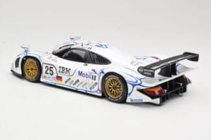 Porsche 911 GT1 #25 Porsche AG U. Alzen / J. Muller / B. Wollek 24 Hours of Le Mans 1998 Maisto 1:18 56052 Métal Moulé — image 7 sur 8