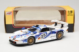 Porsche 911 GT1 #25 1999 Anson 1:18 30322-W Métal Moulé — image 6 sur 6