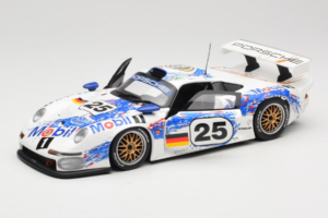 Porsche 911 GT1 #25 H. Stuck / T. Boutsen / B. Wollek 24 Hours of Le Mans 1996 UT Models 1:18 180966625 Métal Moulé — image 2 sur 8