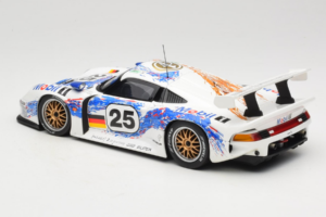 Porsche 911 GT1 #25 H. Stuck / T. Boutsen / B. Wollek 24 Hours of Le Mans 1996 UT Models 1:18 180966625 Métal Moulé — image 7 sur 8