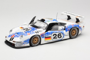 Porsche 911 GT1 #26 K. Wendlinger / Goody / Y. Dalmas 24 Hours of Le Mans 1996 UT Models 1:18 180966626 Métal Moulé — image 2 sur 8