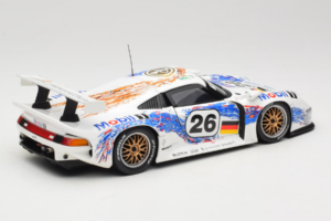 Porsche 911 GT1 #26 K. Wendlinger / Goody / Y. Dalmas 24 Hours of Le Mans 1996 UT Models 1:18 180966626 Métal Moulé — image 3 sur 8