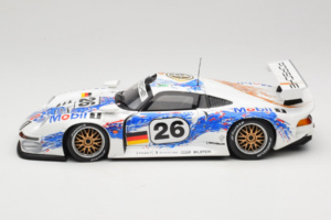 Porsche 911 GT1 #26 K. Wendlinger / Goody / Y. Dalmas 24 Hours of Le Mans 1996 UT Models 1:18 180966626 Métal Moulé — image 4 sur 8