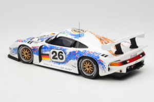 Porsche 911 GT1 #26 K. Wendlinger / Goody / Y. Dalmas 24 Hours of Le Mans 1996 UT Models 1:18 180966626 Métal Moulé — image 5 sur 8