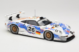 Porsche 911 GT1 #26 K. Wendlinger / Goody / Y. Dalmas 24 Hours of Le Mans 1996 UT Models 1:18 180966626 Métal Moulé — image 6 sur 8