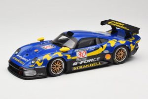 Porsche 911 GT1 #30 Wallinder / Greasley / Lister FIA GT Championship 1997 UT Models 1:18 39723 Métal Moulé