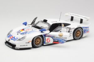 Porsche 911 GT1 #6 T. Boutsen / H-J. Stuck 1997 UT Models 1:18 39720 Métal Moulé — image 2 sur 8